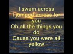 Paroles Yellow - Coldplay