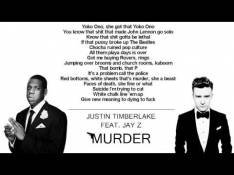 Paroles Murder - Justin Timberlake