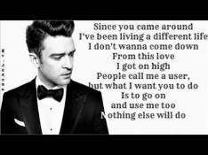 Paroles Pusher Love Girl - Justin Timberlake