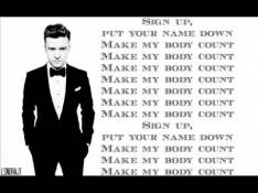 Paroles Body Count - Justin Timberlake
