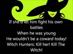 Paroles March of the Witch Hunters - Idina Menzel